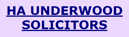 H a Underwood Solicitors